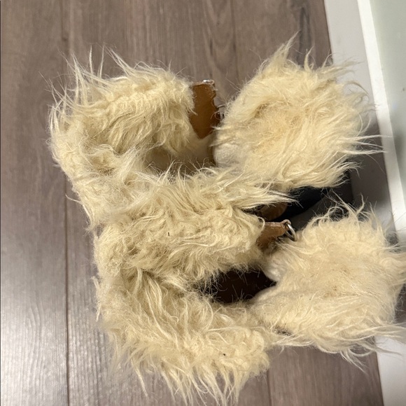 Kids Sorel Tofino II | Cream Faux Fur Lined Boots - Black & Tan - kids size 1 - Picture 3 of 7